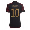 Tyskland Serge Gnabry #10 Bortatröja VM 2022 Korta ärmar